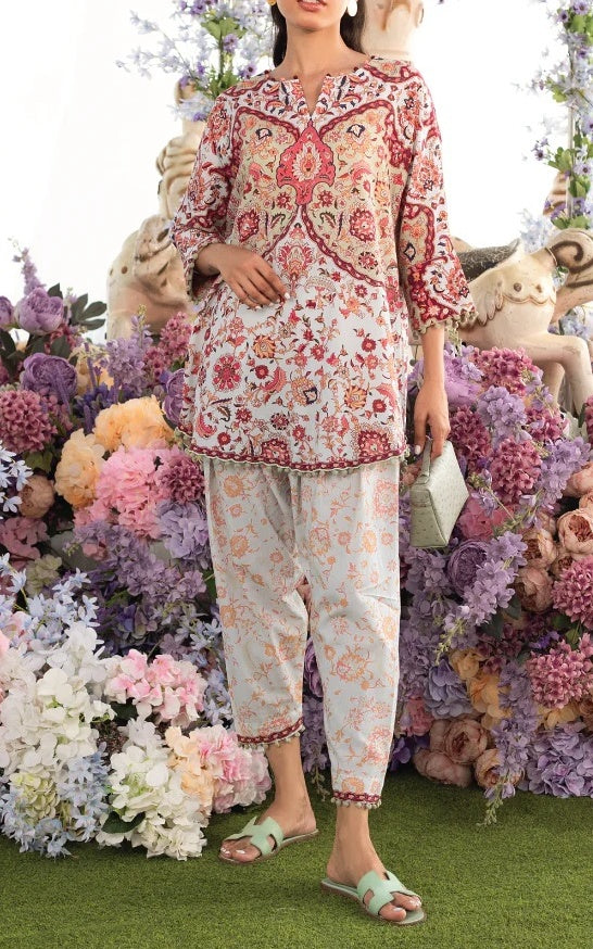 Co-Ord Set Floral Majesty