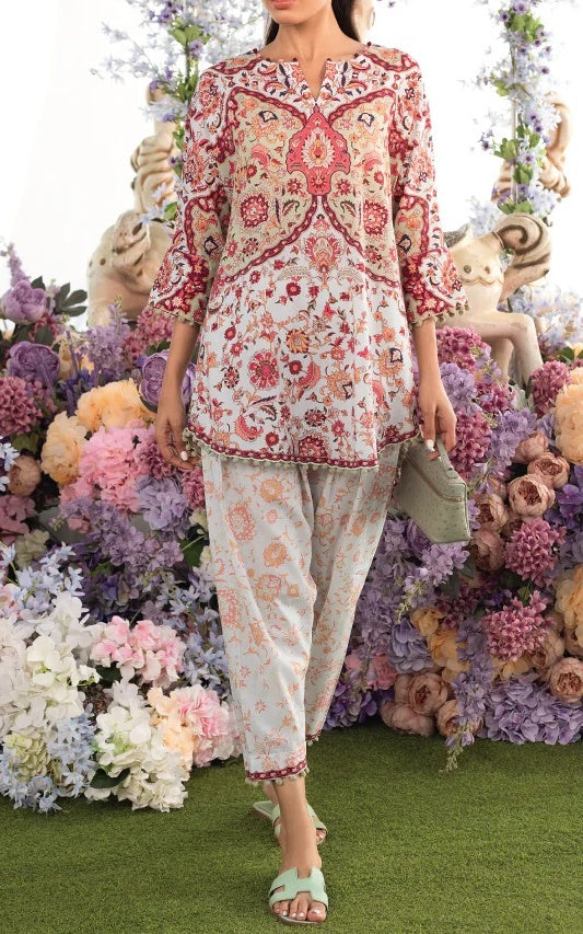 Co-Ord Set Floral Majesty
