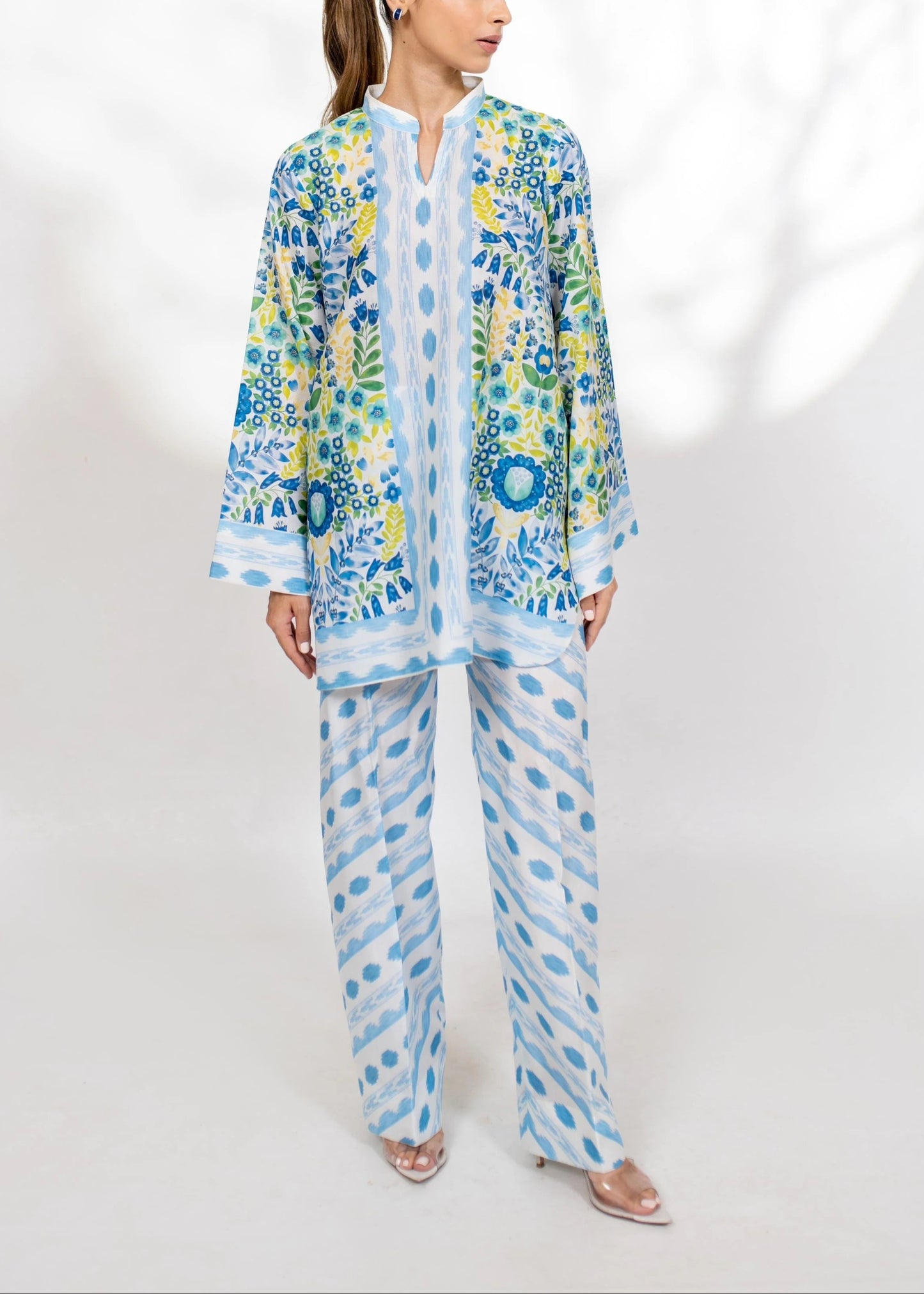 Azure Bloom Co-ord Set