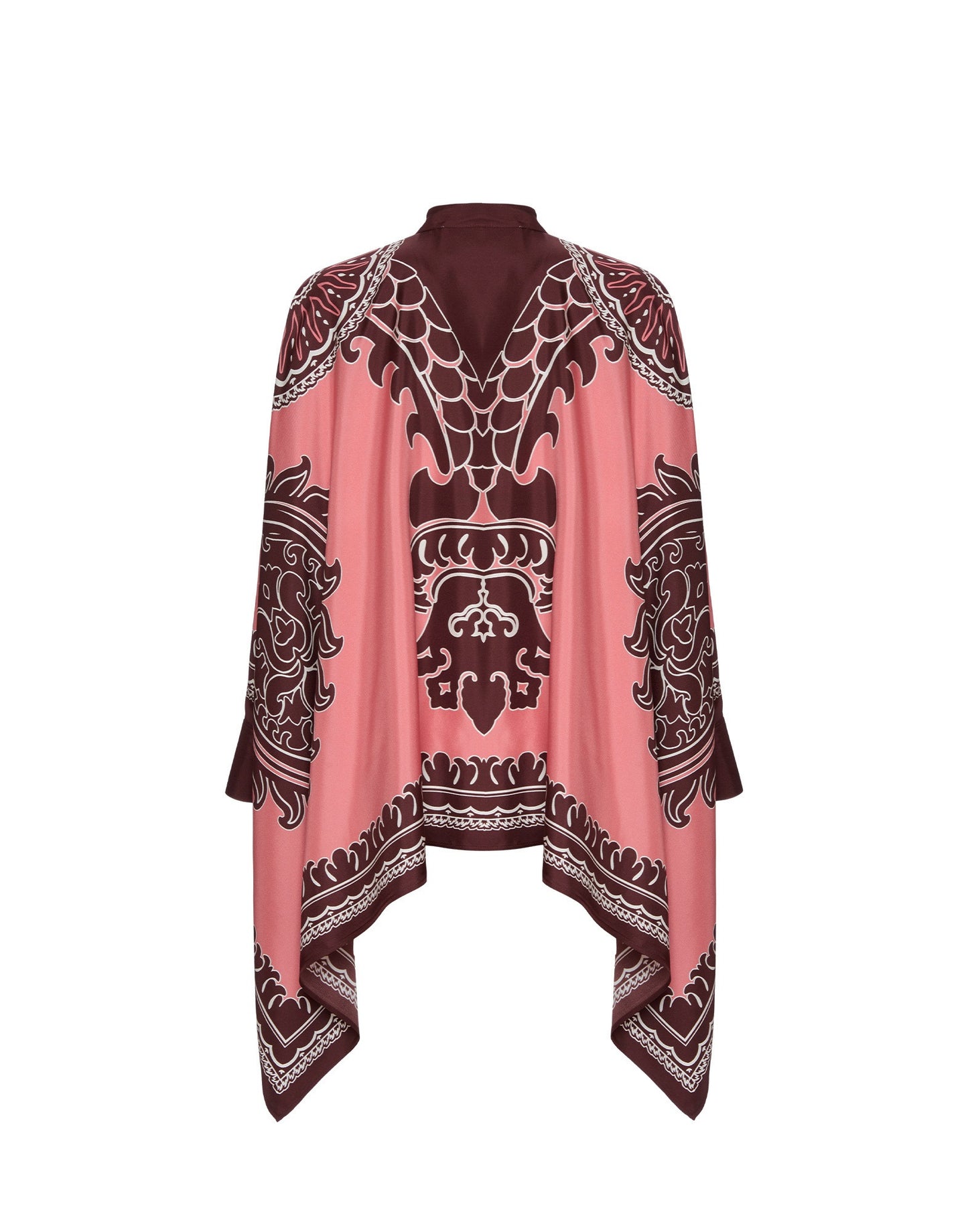 Dusky Rose Roman Silk Blend Co-Ord Set