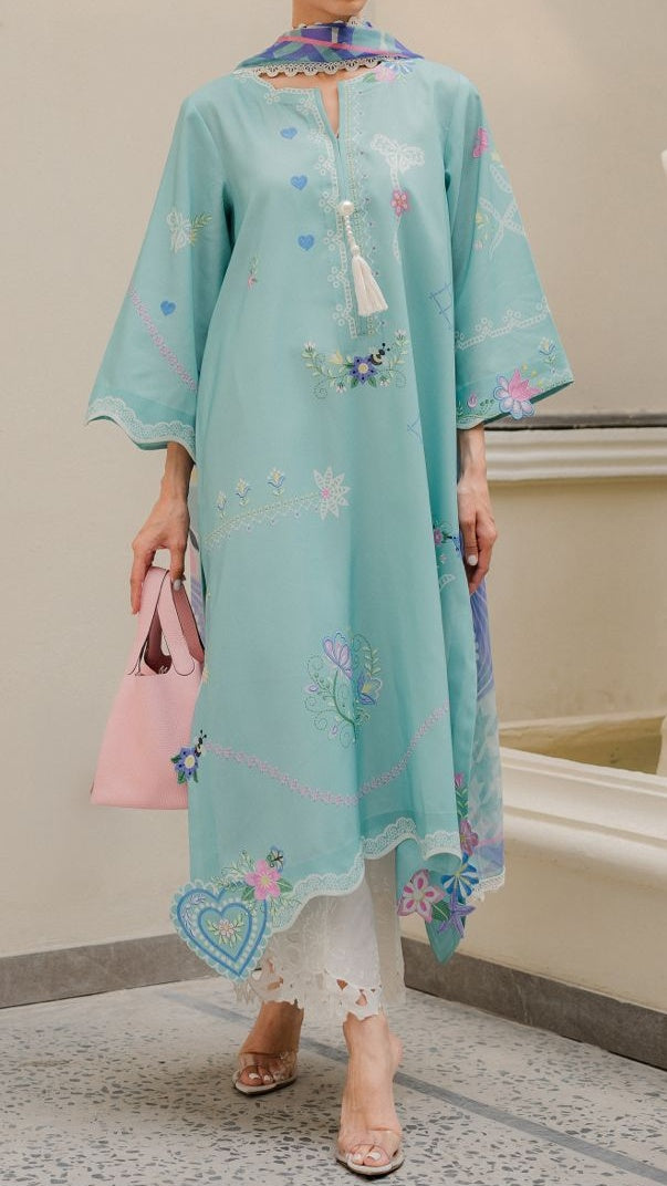 Pastel Garden Lace Set