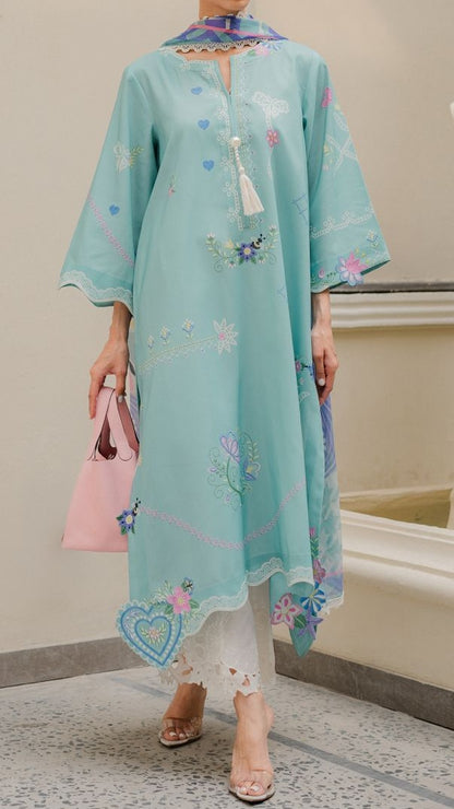 Pastel Garden Lace Set