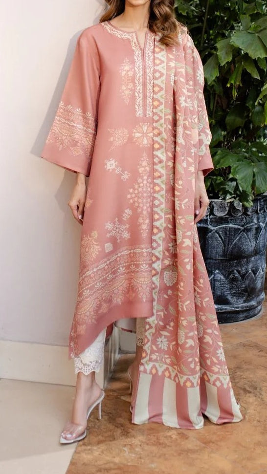Blush Royale Kaftan Set