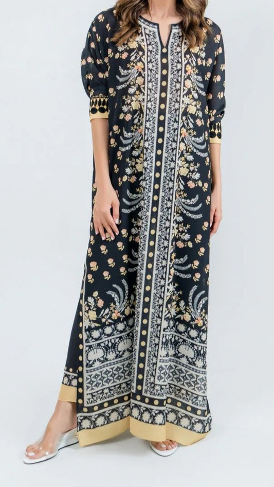 Heritage Bloom Kaftan