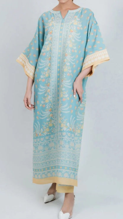 Sky Mirage Printed Kattan