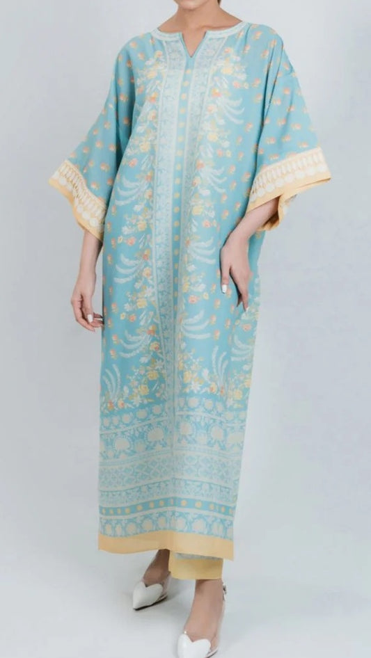 Sky Mirage Printed Kattan