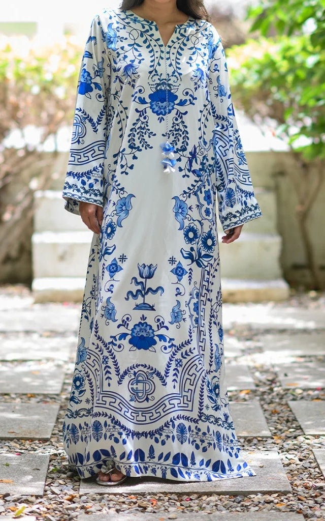Blue Mirage Kaftan