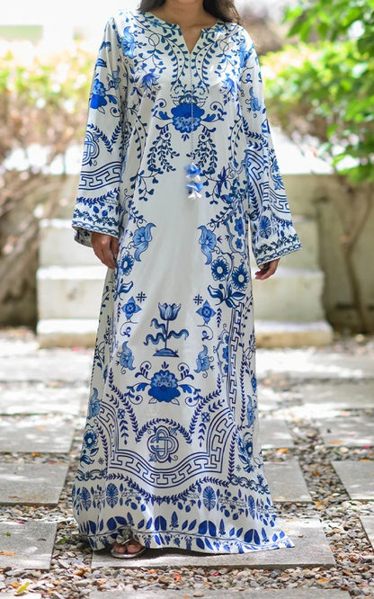 Blue Mirage Kaftan