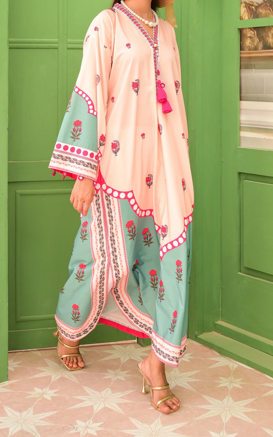 Peach Blossom Kaftan
