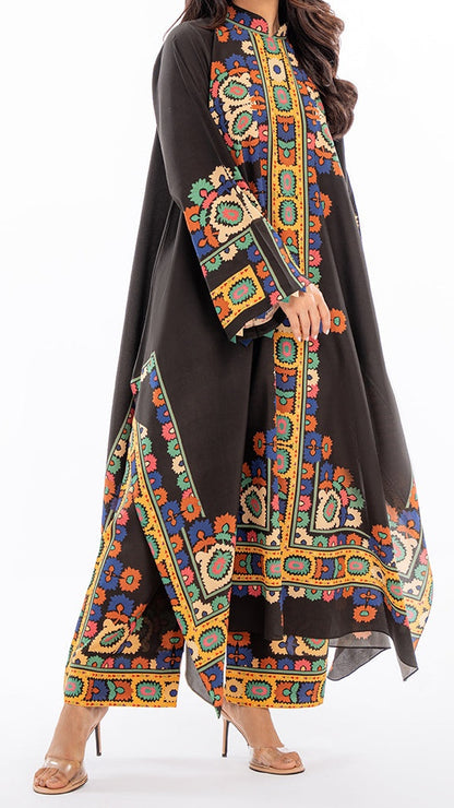 Elysian Motif Kaftan Set