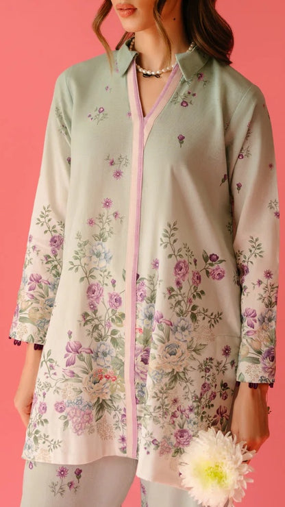 Blush Meadow Blended Cotton Rayon Co-Ord Set