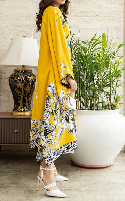 Golden Bloom Kaftan