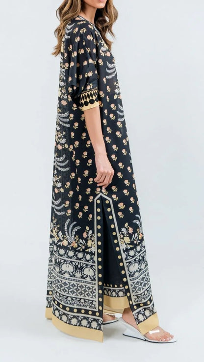 Heritage Bloom Kaftan