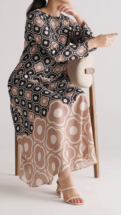 Cocoa Bloom Luxury Dress
