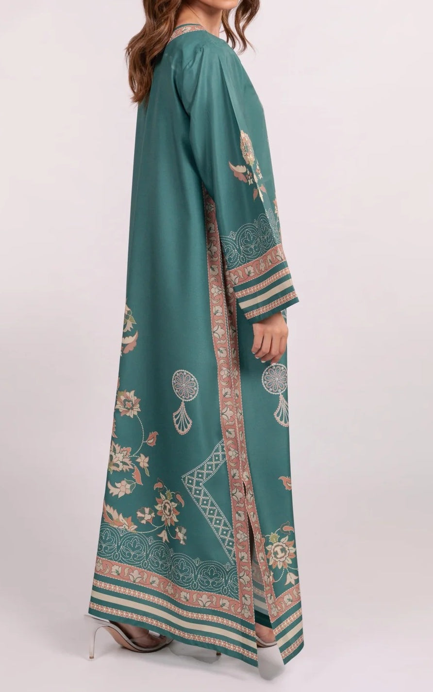 Bloom Bloom Emerald Kaftan