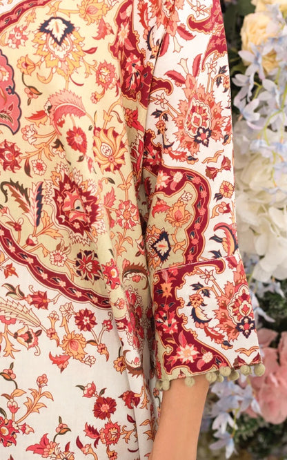 Co-Ord Set Floral Majesty