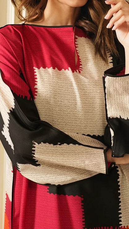 Scarlet Noir Kaftan