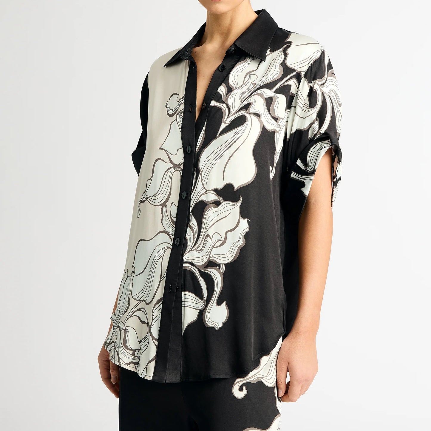 Monochrome Swirl Co-Ord Set