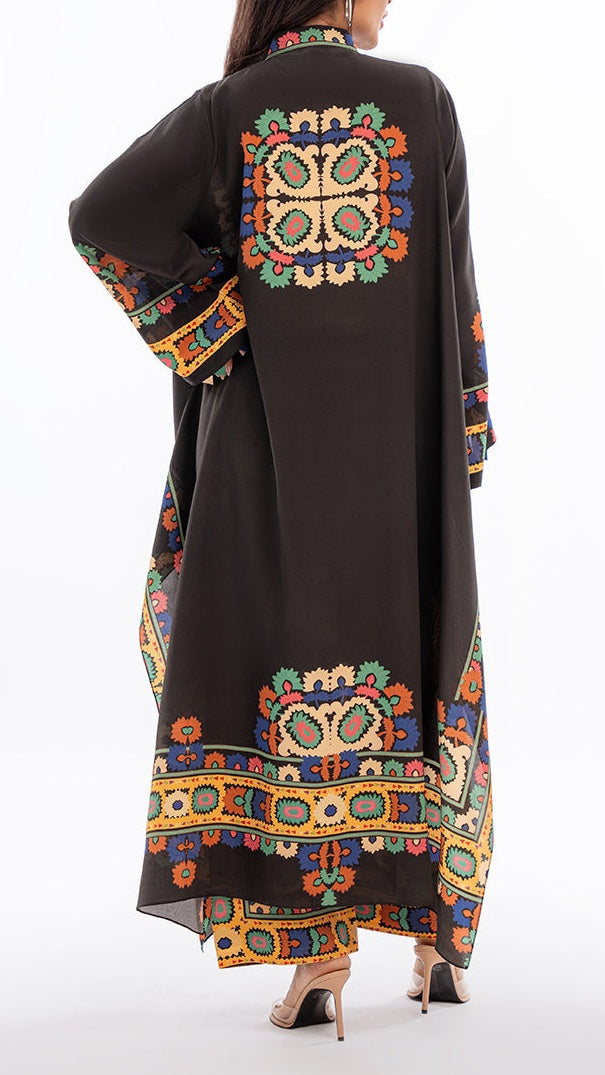 Elysian Motif Kaftan Set