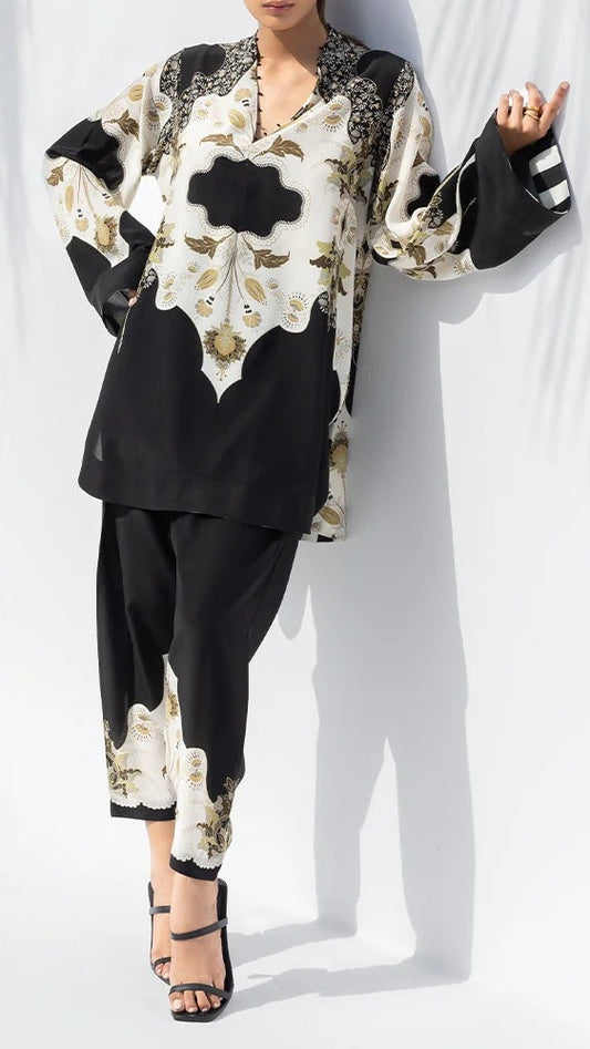 Celeste Baroque Printed Set