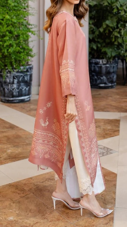 Blush Royale Kaftan Set