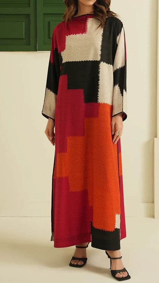 Scarlet Noir Kaftan