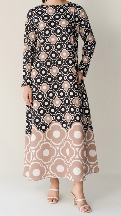 Cocoa Bloom Luxury Dress