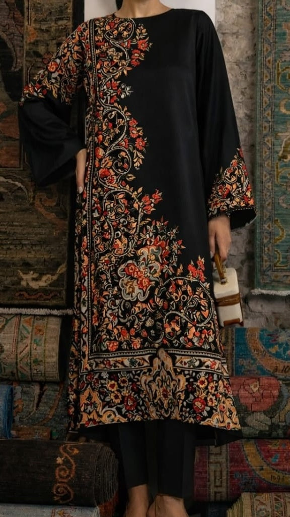 Mystic Floral Kaftan Set