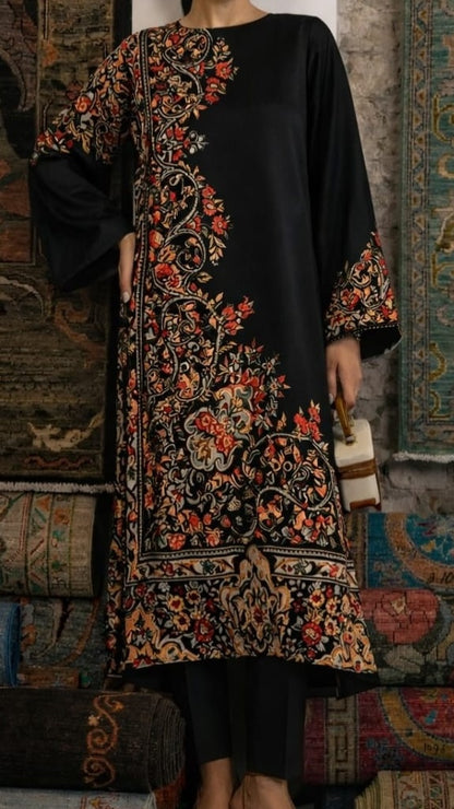 Mystic Floral Kaftan Set