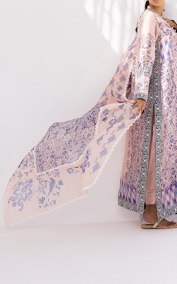 Blush Violet Luxe Georgette 3pc Set