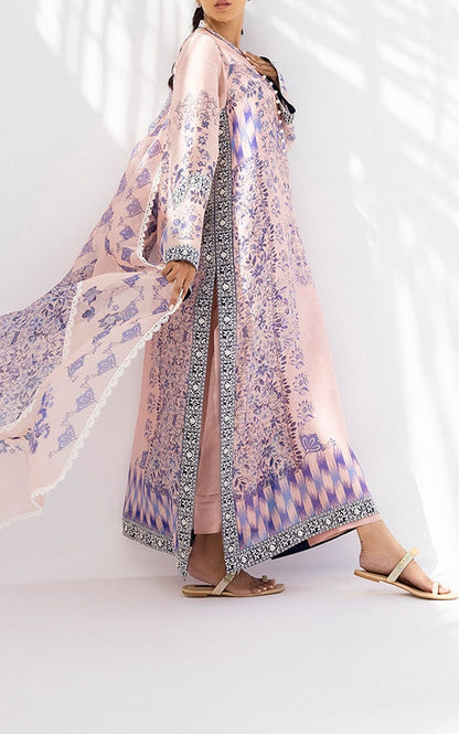 Blush Violet Luxe Georgette 3pc Set