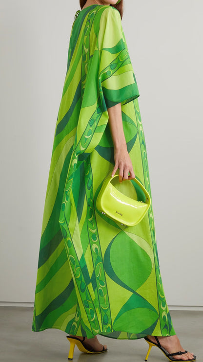 verde Wave Kaftan