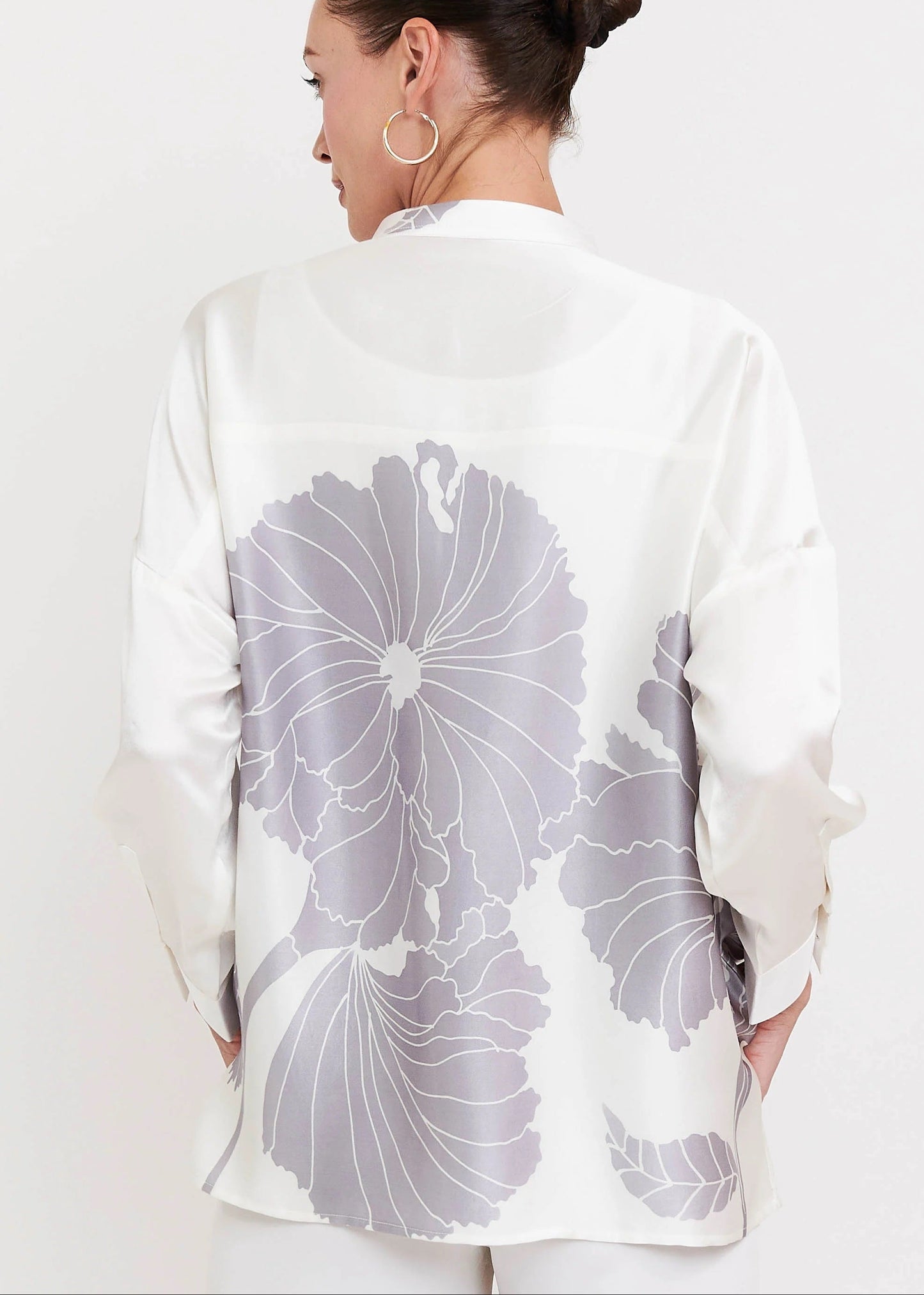 Ivory Grace Roman Silk Blend To