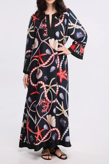 Ocean Majesty Kaftan