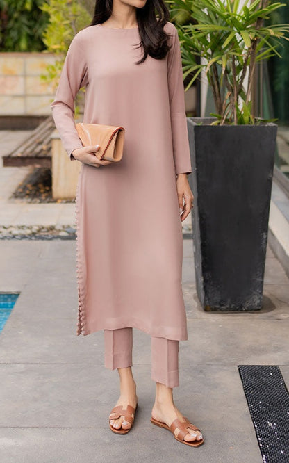Peach Whisper Kaftan