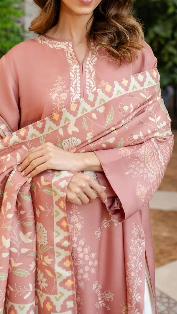 Blush Royale Kaftan Set