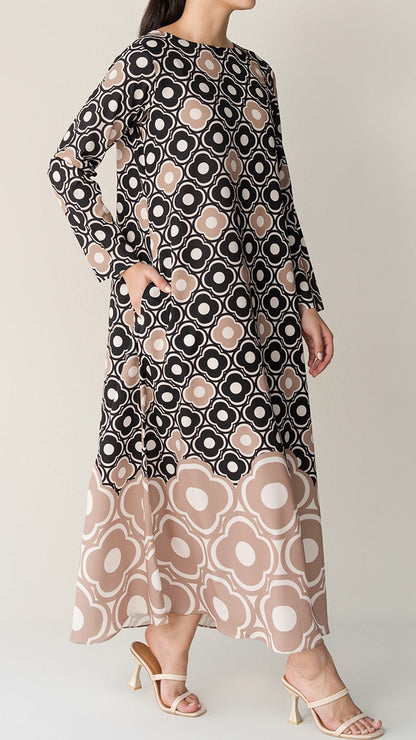 Cocoa Bloom Luxury Dress