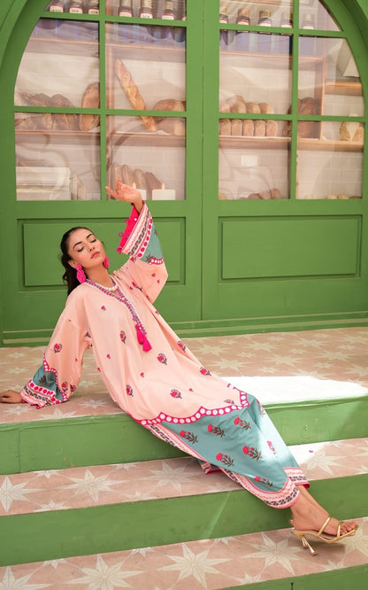 Peach Blossom Kaftan