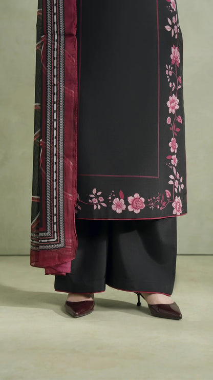 Noir Rose Kaftan
