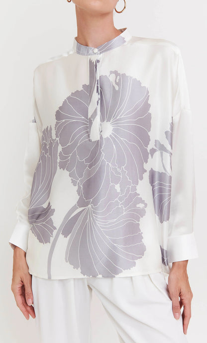 Ivory Grace Roman Silk Blend To
