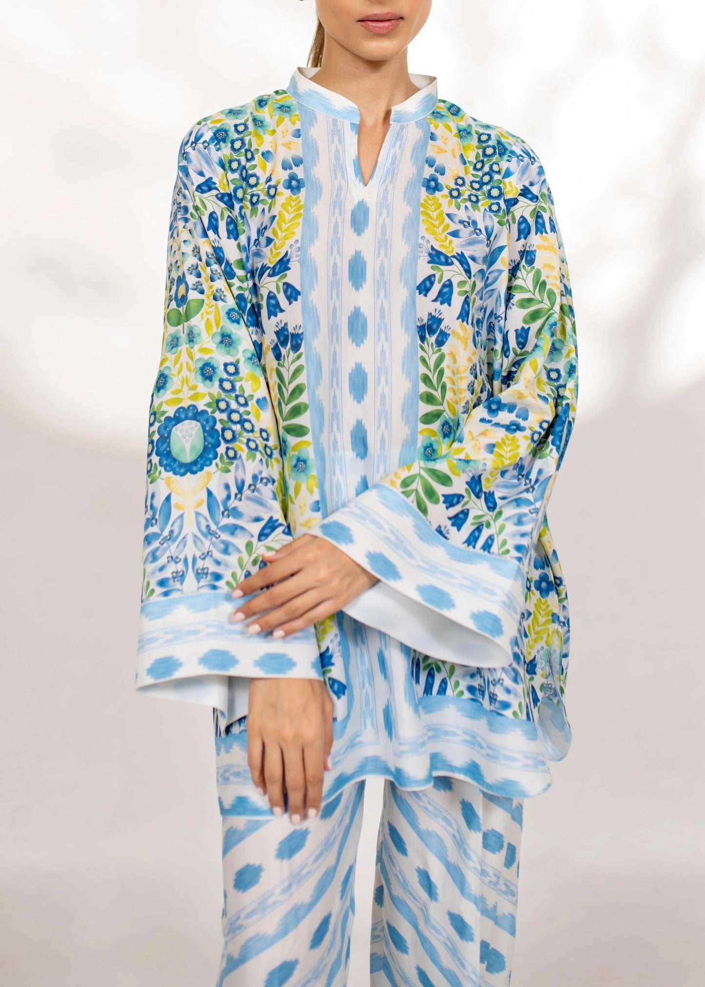 Azure Bloom Co-ord Set