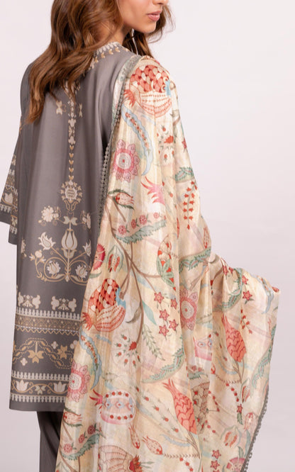 Co-Ord Set Ash Grey Grace