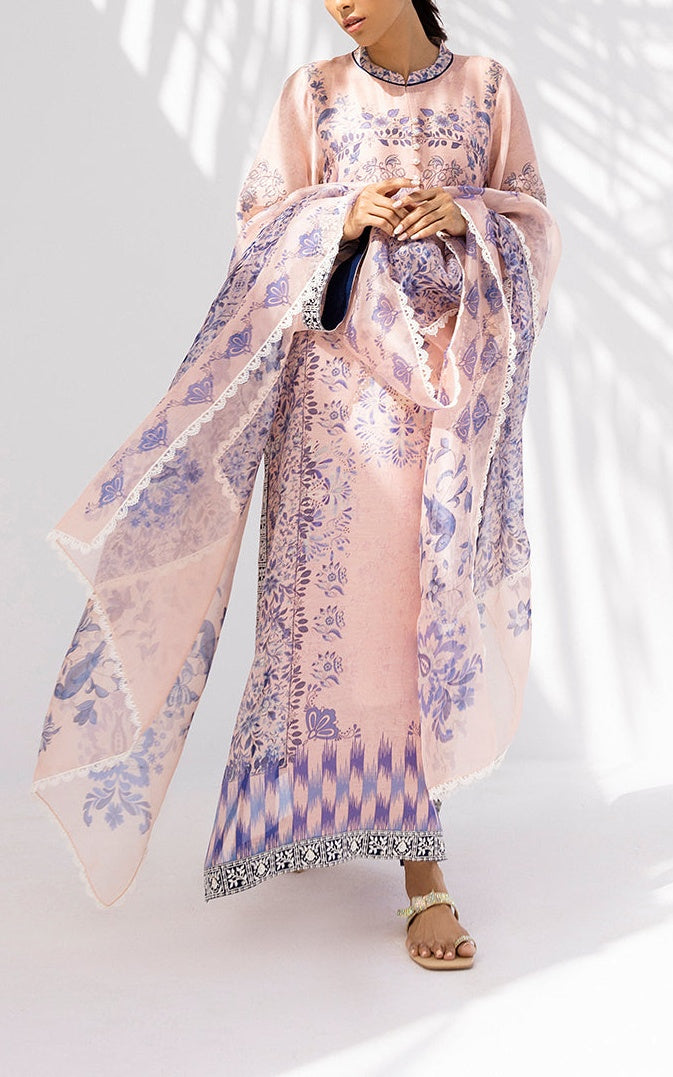 Blush Violet Luxe Georgette 3pc Set