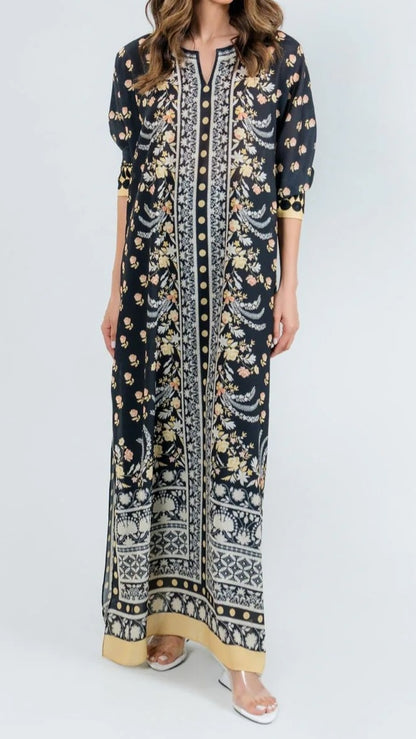 Heritage Bloom Kaftan