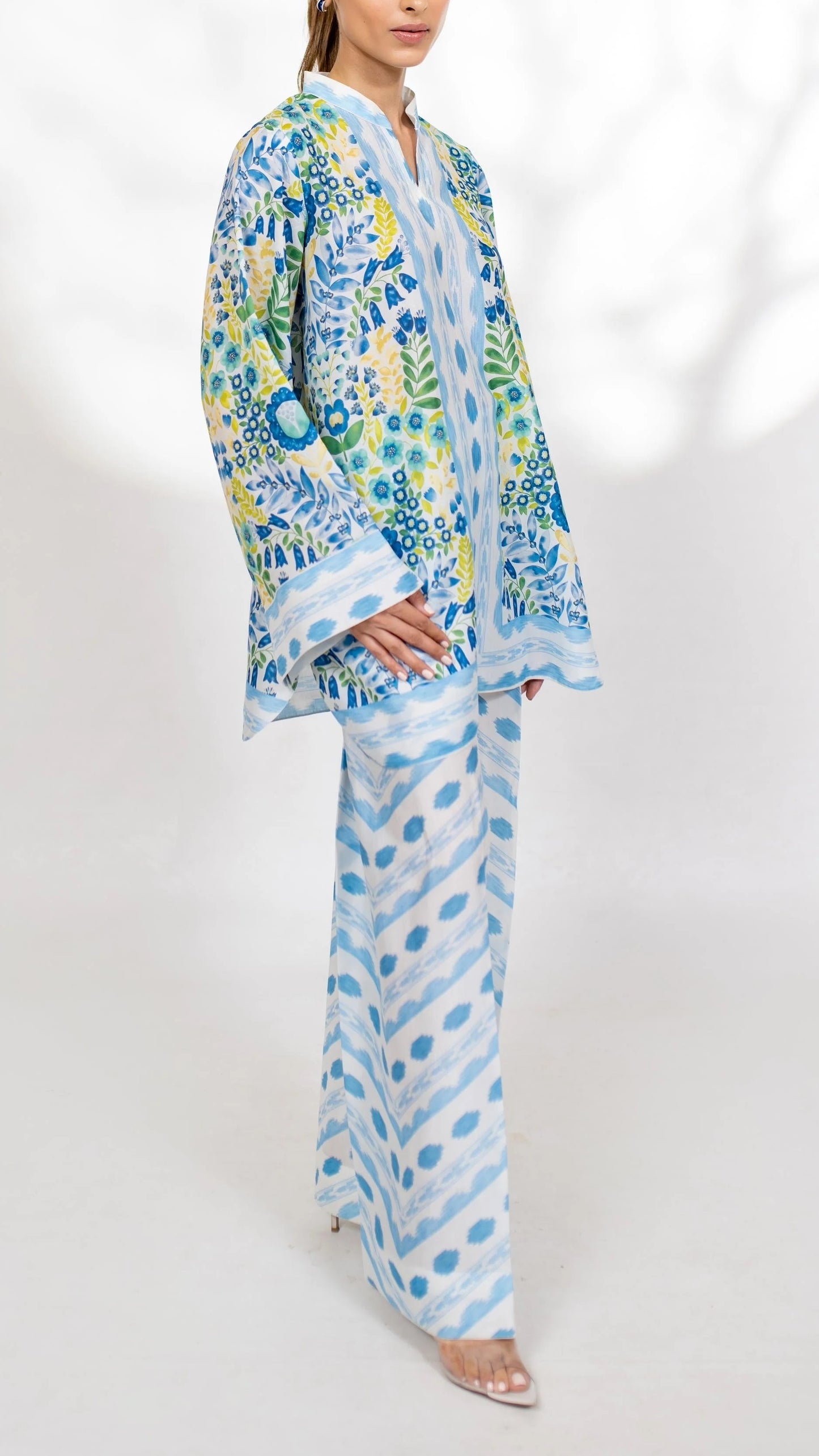Azure Bloom Co-ord Set