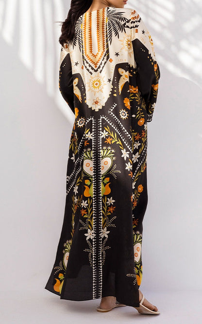 Bloom Noir Kaftan