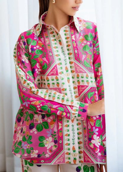 Floral Satin Set