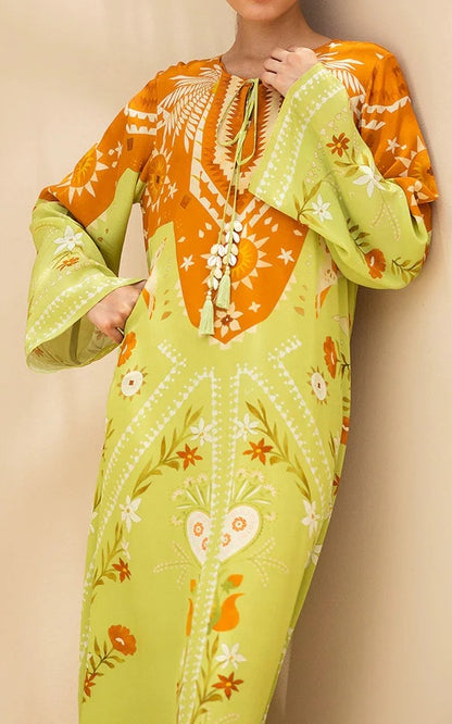 Bloom Marigold Kaftan