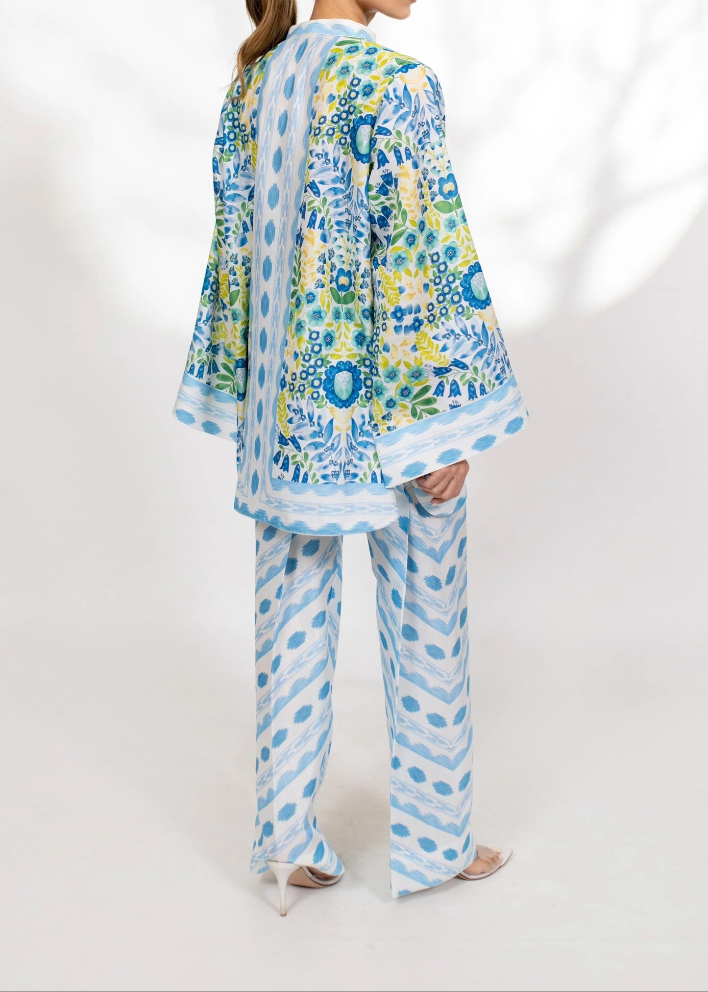 Azure Bloom Co-ord Set