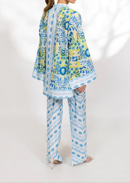 Azure Bloom Co-ord Set
